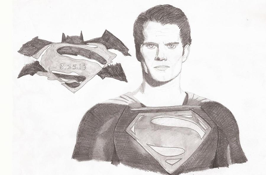 Superman Man Of Steel Drawing Wallpaper Man Of Steel  फट शयर