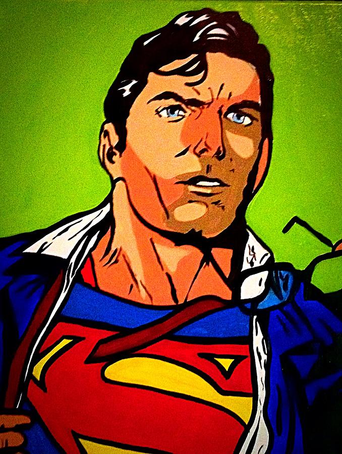 Superman Painting by Nevets Killjoy