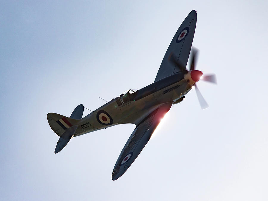Supermarine Spitfire Glinting Digital Art by Airpower Art