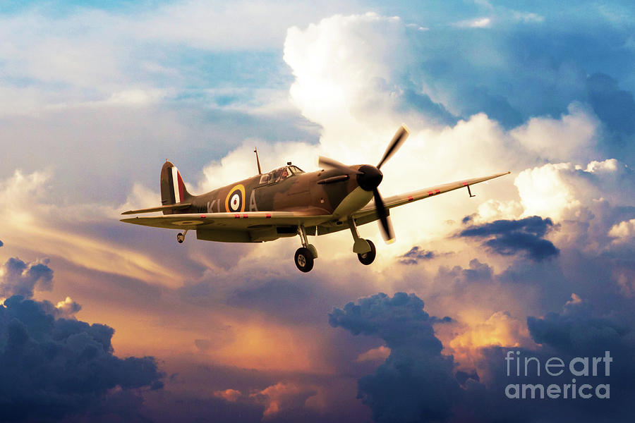 Supermarine Spitfire MkI G-CGUK Digital Art by Airpower Art