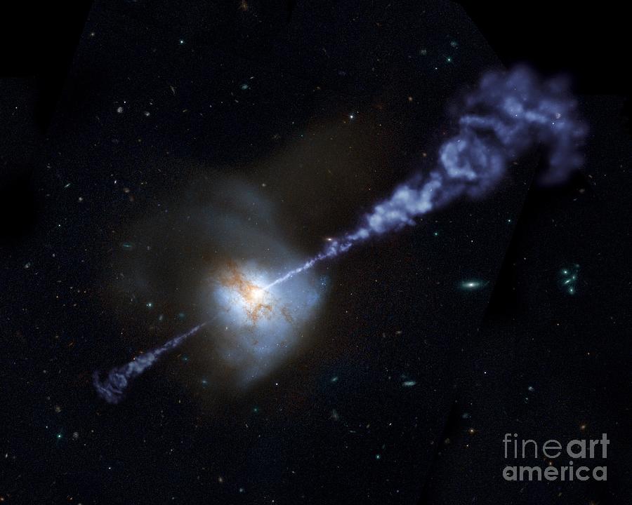 Star Trek Photograph - Supermassive Black Hole by American School