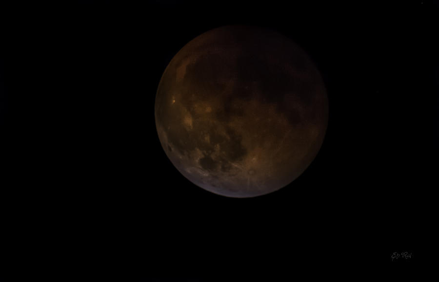 Supermoon Full Lunar Eclipse 27 September 2015 Photograph by Eti Reid