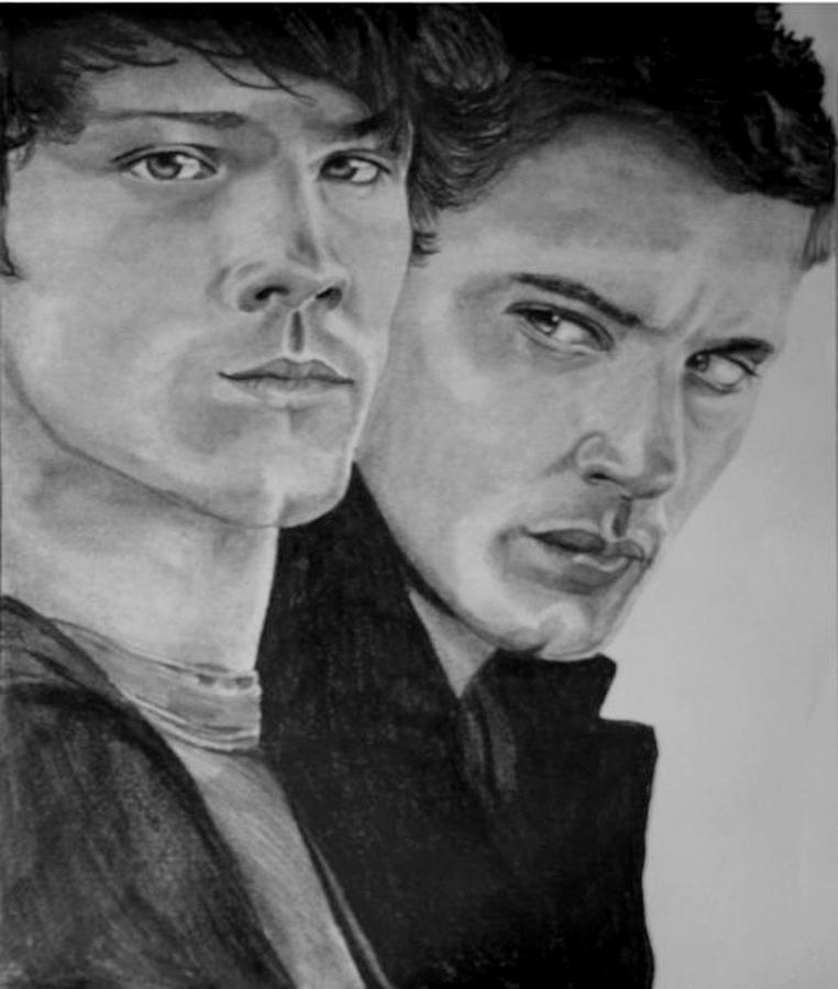 Supernatural Drawing by Wendy Rodgers