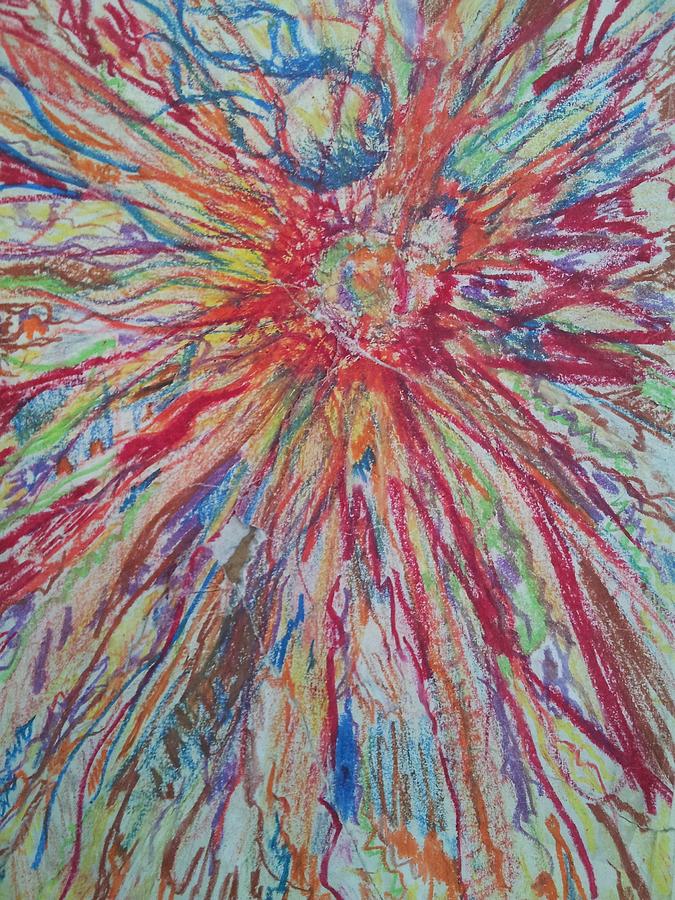 Supernova Apocalypse Drawing by William Douglas