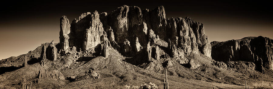 Superstition Mountain  Photograph by Roger Passman