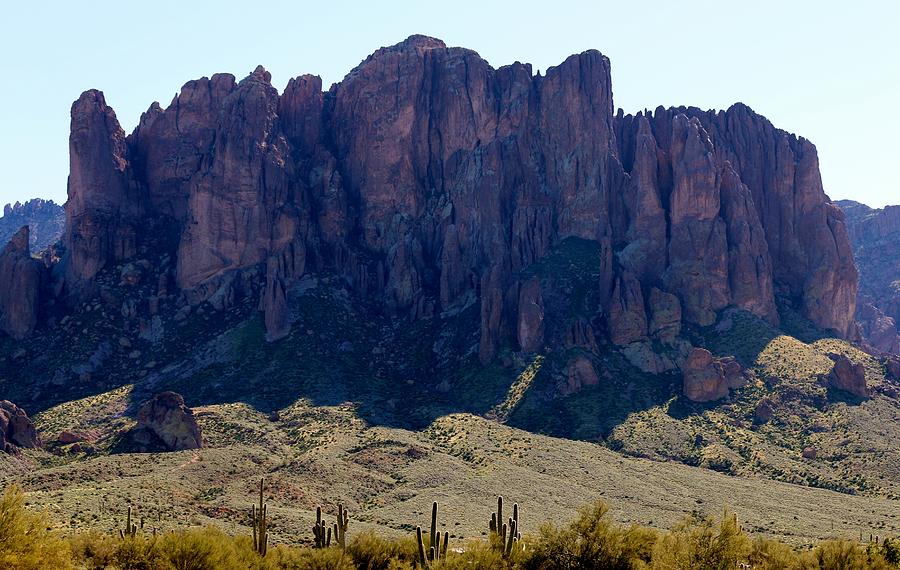 Superstition Mountains Photograph by Christy Pooschke