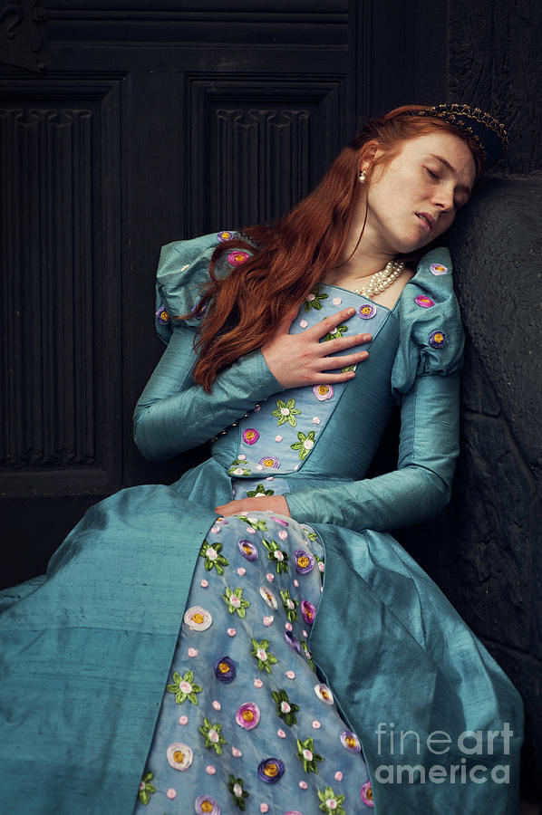 Supine Melancholic Tudor Princess Photograph by Lee Avison