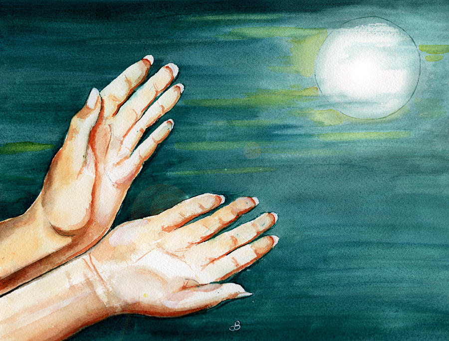 Supplication Painting by Brenda Owen