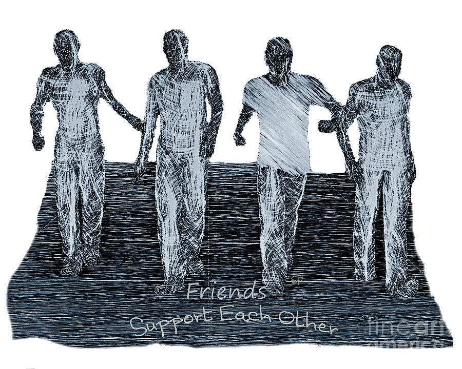 Support Each Other by Lance Sheridan-Peel Support Each Other by Lance Sheridan-Peel