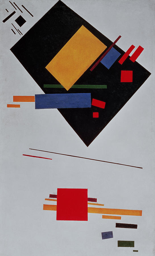 Suprematist Composition Painting by  Kazimir Malevich