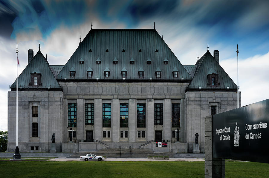Supreme Court of Canada Photograph by M G Whittingham