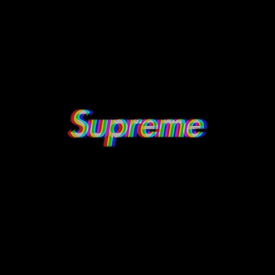 Supreme Rainbow Digital Art by MAR - Authentic Luxury Replicas