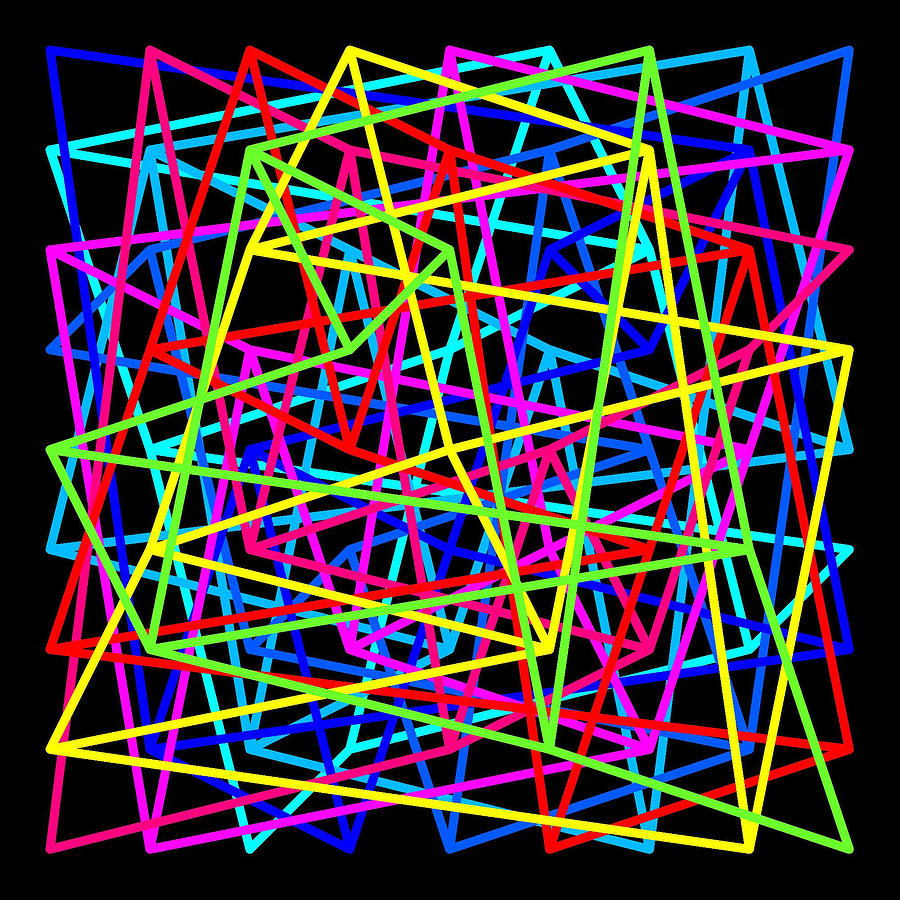 Supreme Sudoku1 - Negation Digital Art by Ron Brown
