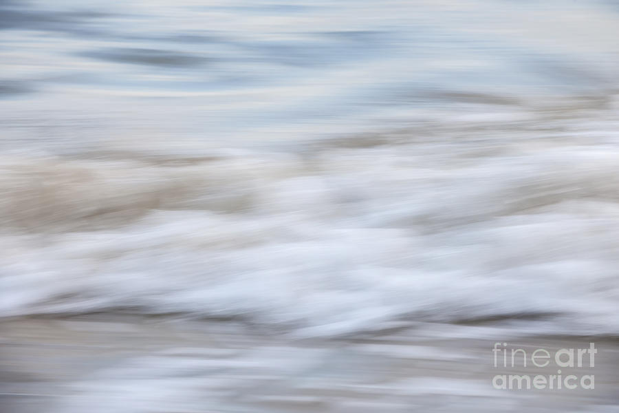 Nature Photograph - Surf abstract 1 by Elena Elisseeva