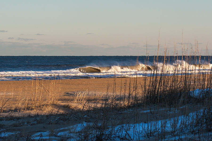 Surf and Snow Photograph by AM Photography