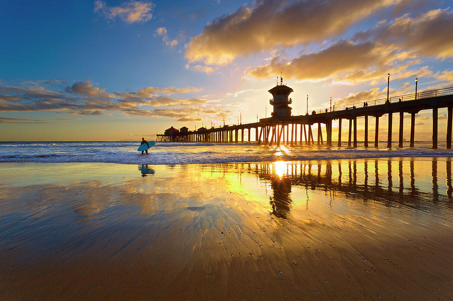 Surf City Photograph by Brian Knott Photography - Fine Art America