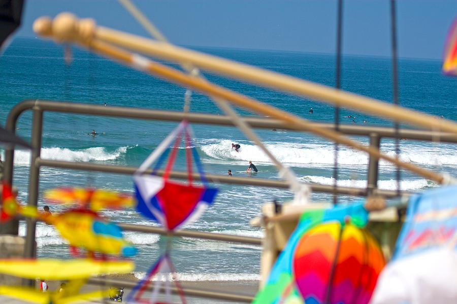 Surf City Huntington Beach CA Photograph by Waterdancer 