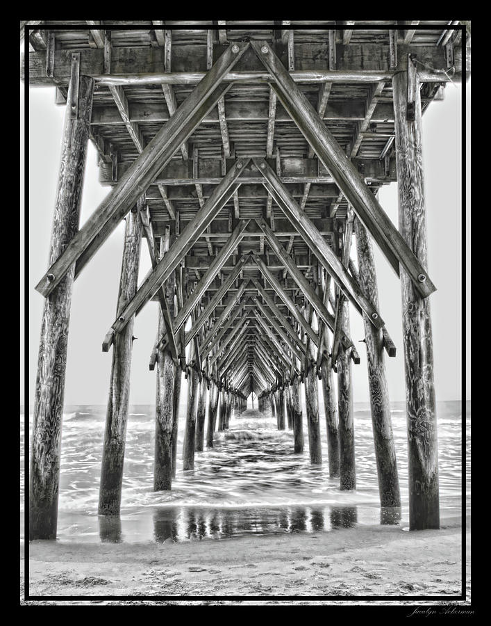 Surf City Pier Photograph by Jacalyn Ackerman Surf City Pier Photograph by Jacalyn Ackerman