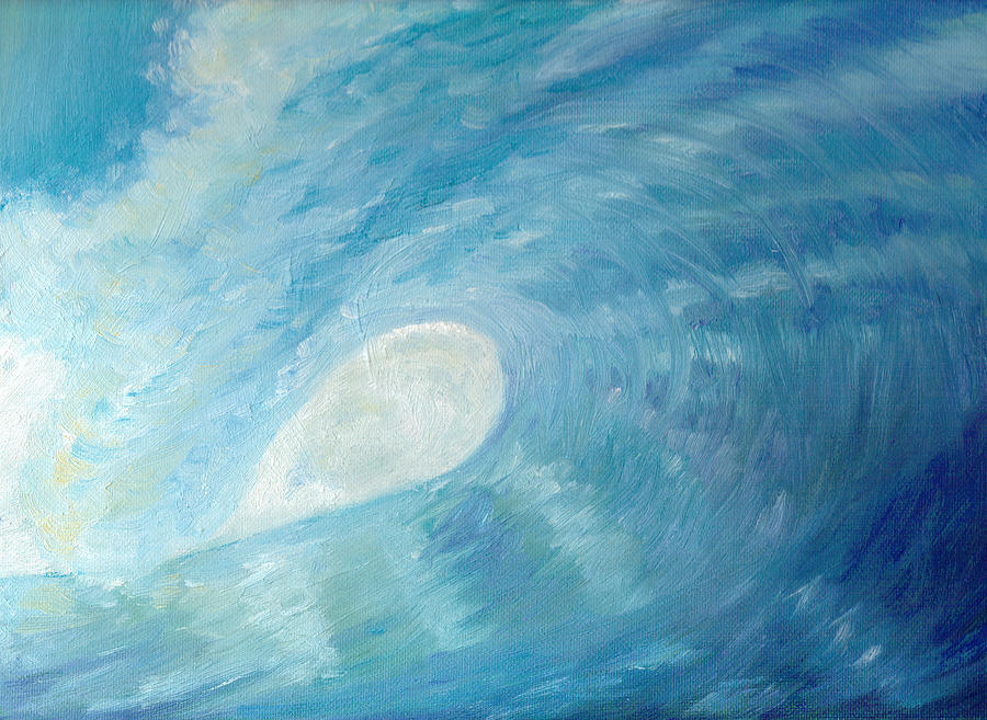 Surf Painting - Surf Dreams by Adam Johnson