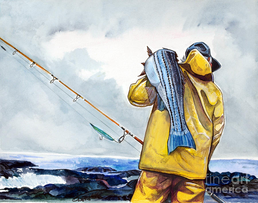 Fly fishing, fly fishing print, fishing print, fly fishing art, sports art,  summer sport, fishing decor, wall decor