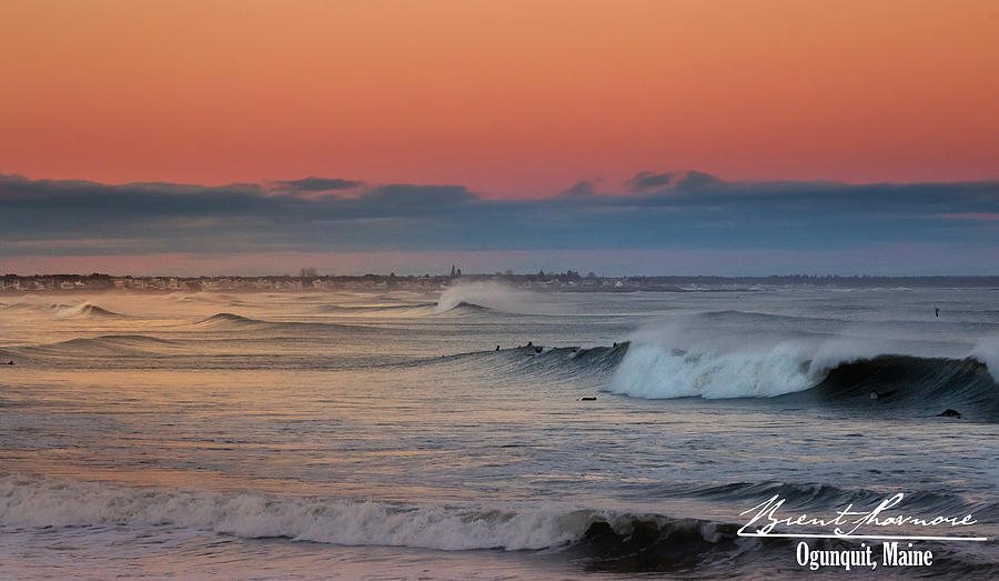 Surf Maine Photograph by Brent Shavnore