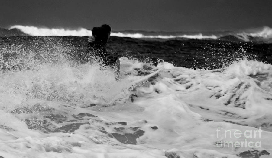 Surf Runner Photograph by Debra Banks