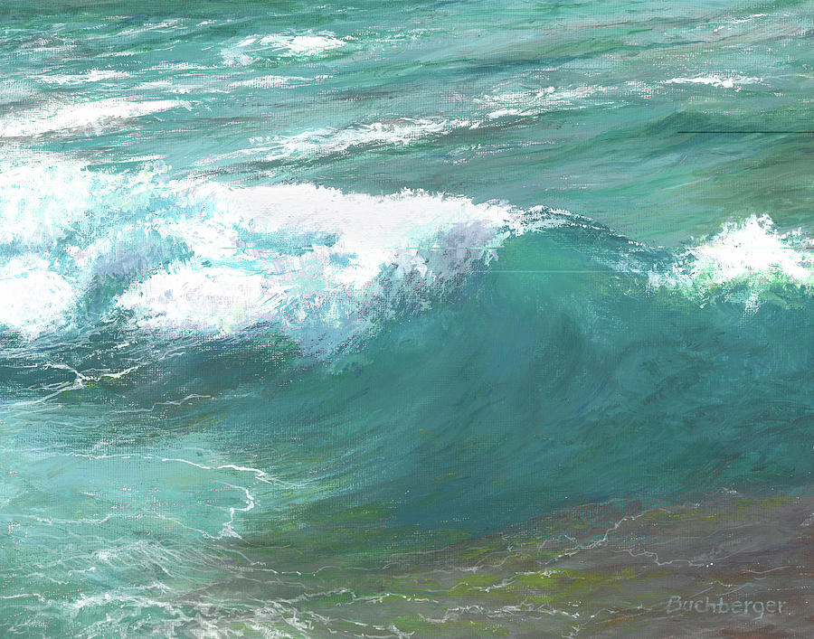 Surf Slide Painting by Brian Buchberger - Fine Art America