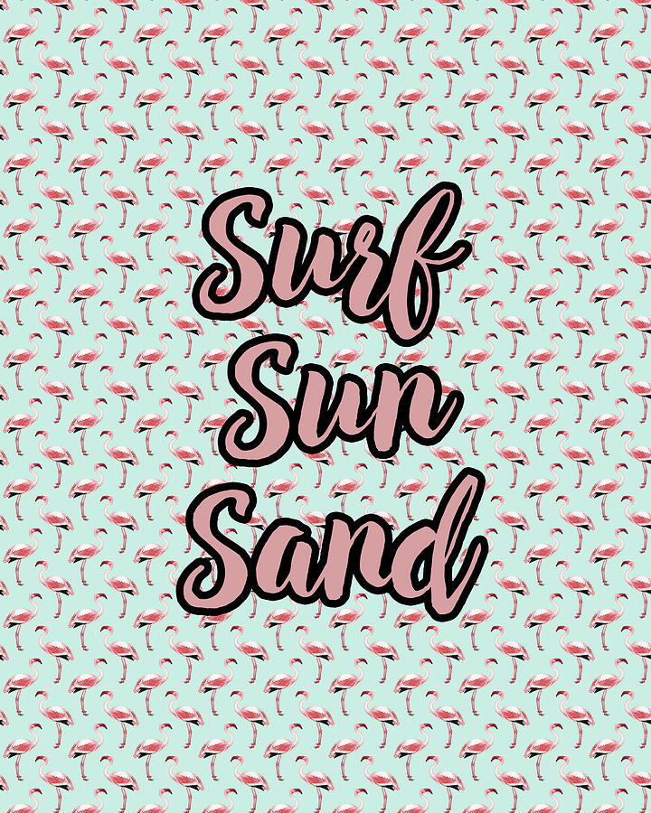 Surf Sun Sand Digital Art by Thomas Leparskas
