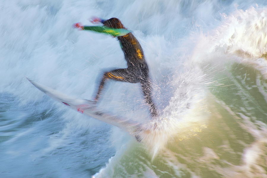 Summer Photograph - Surf by Viktor Savchenko