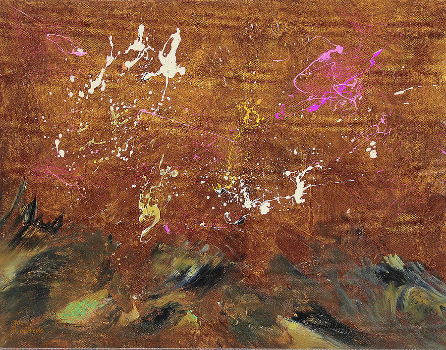 Surface Of Mercury Painting by Joe Loffredo