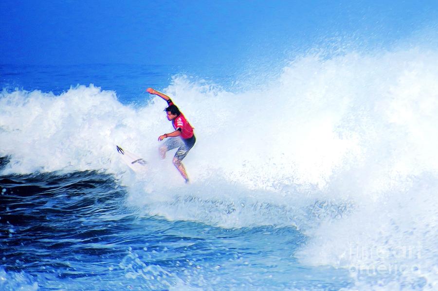 Surfer Alex Ribeiro - Nbr 3 Photograph by Scott Cameron