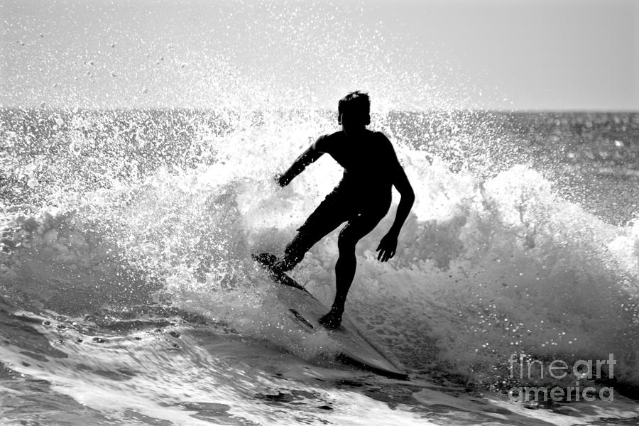 Surfer Boy Kekaha Beach Photograph by Debra Banks