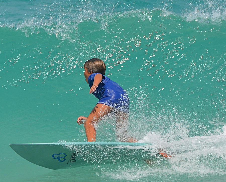 Surfer Boy Photograph by  Newwwman