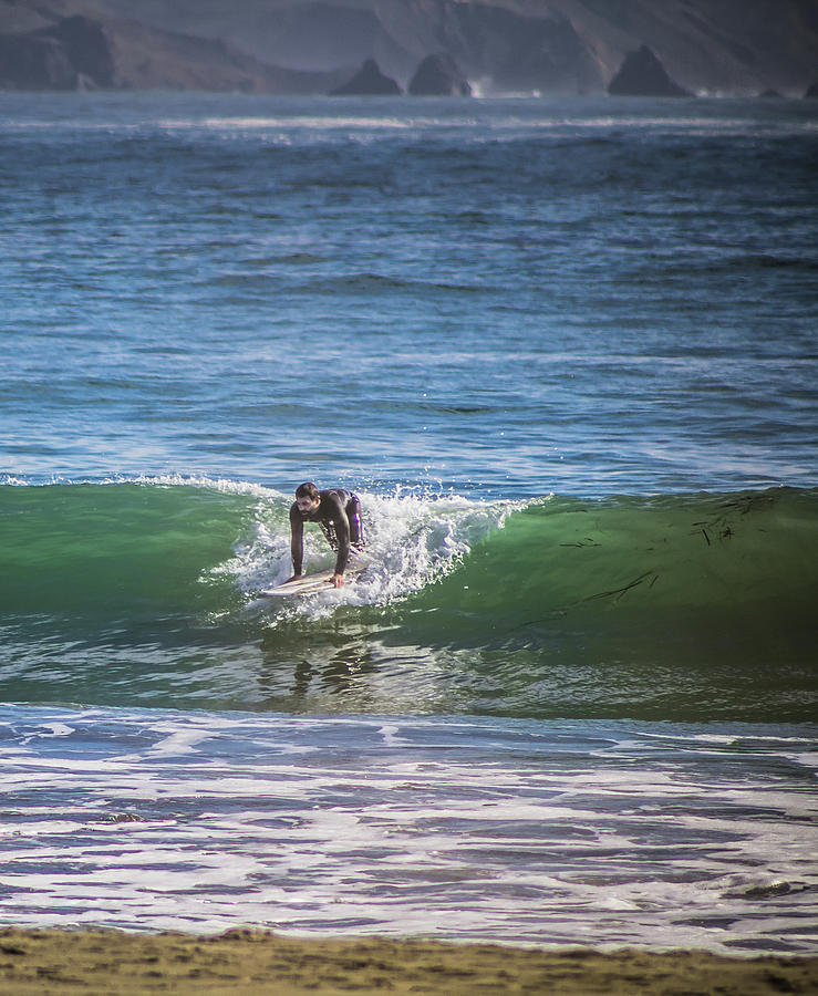 Surfer Photograph by Elaine Webster