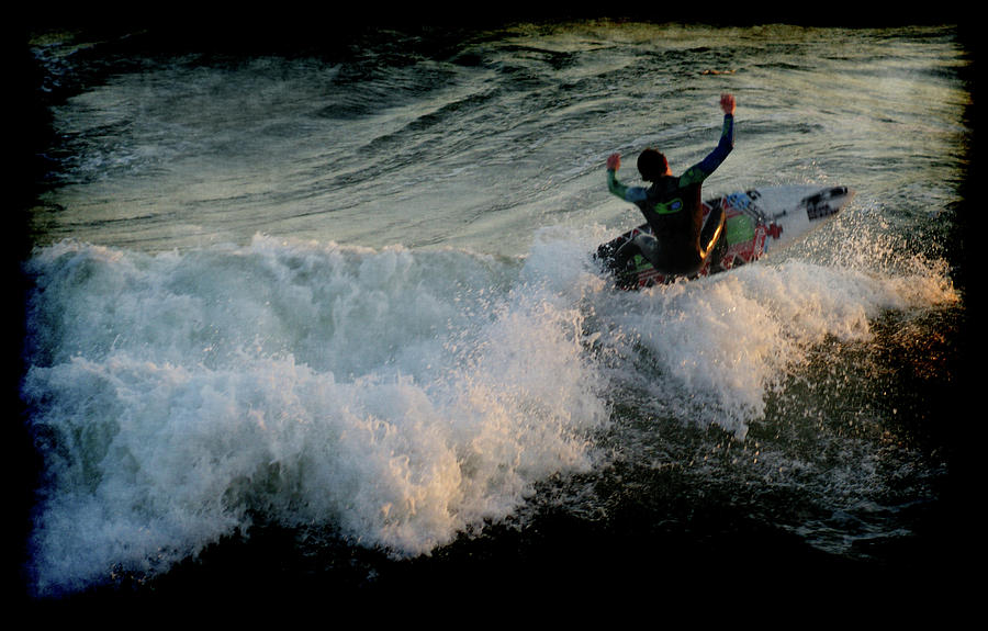 Surfer Photograph by Ernest Echols