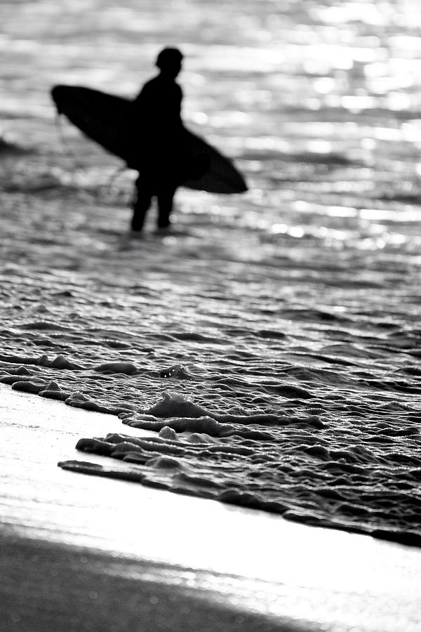 Surfer Foam Photograph by Sean Davey
