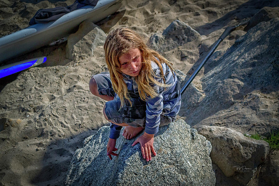 Surfer Girl Photograph by Bill Posner