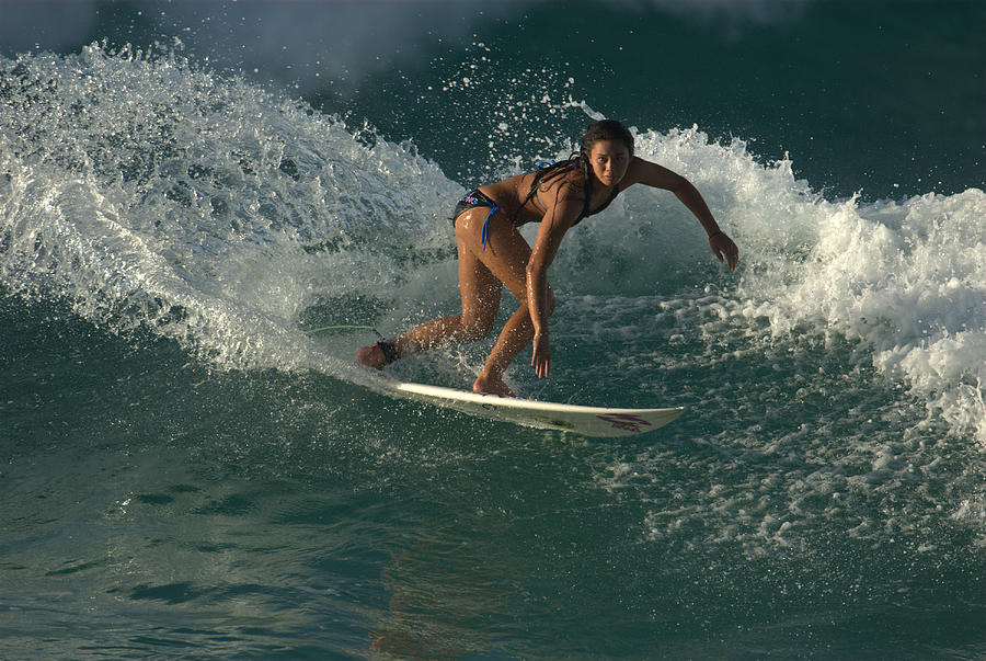 Surfer Girl Photograph by Brad Scott