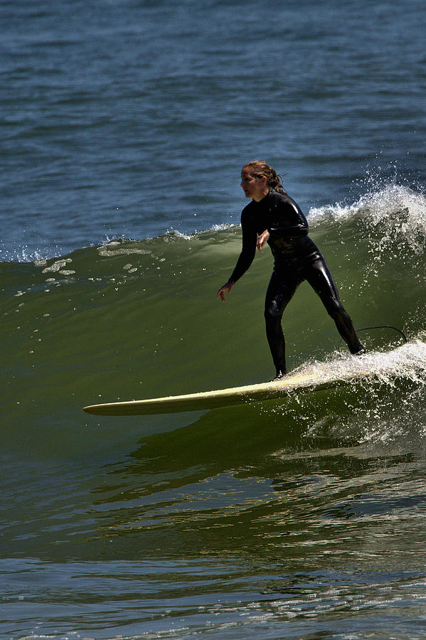 Surfer Girl Photograph by Michael Gordon
