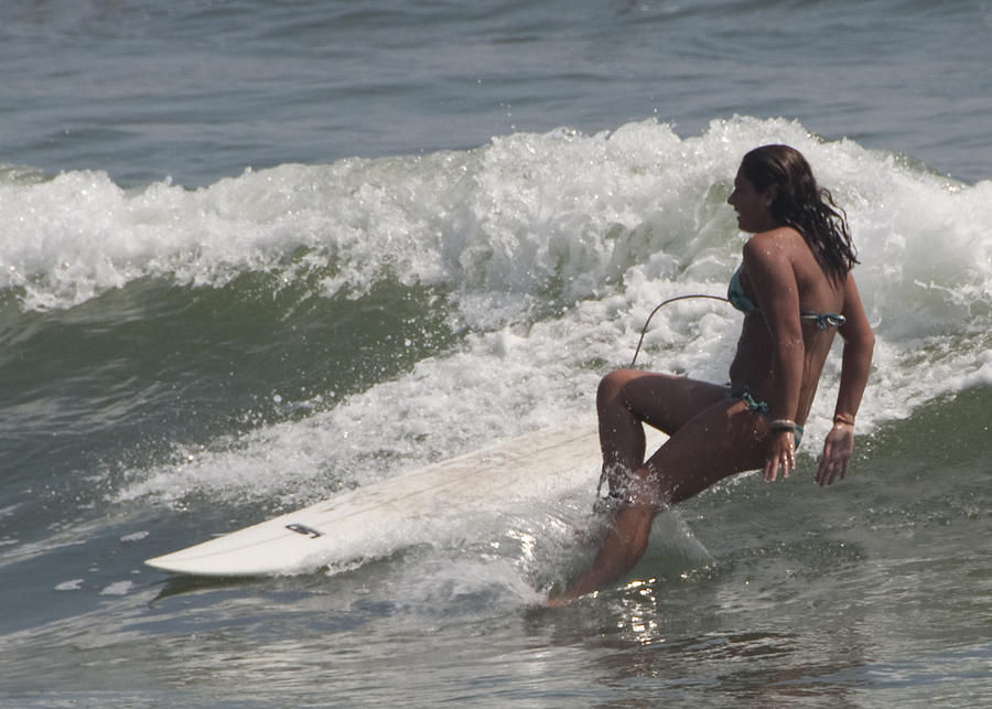 Surfing Photograph - Surfer Girl by Steven Natanson