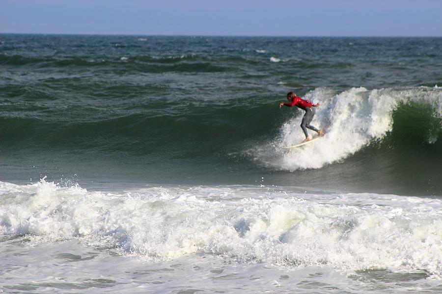 Surfer in the Hamptons Photograph by David Zuhusky - Fine Art America