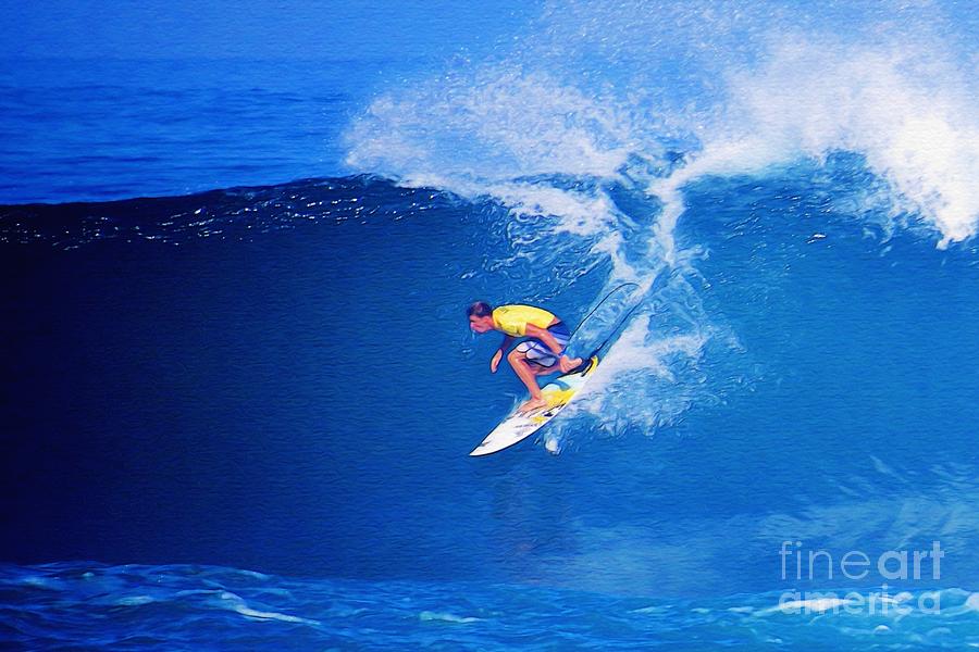 Surfer Mitch Crews Photograph by Scott Cameron