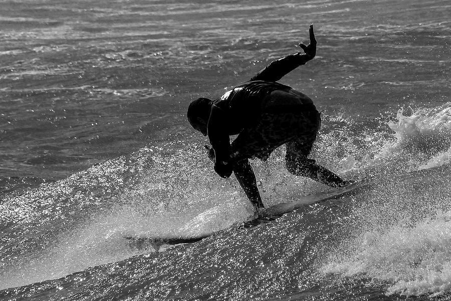 Surfer Pose Photograph by Robert Wilder Jr