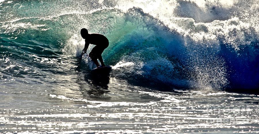 Surfer Swirl    Hawaii Photograph by Debra Banks