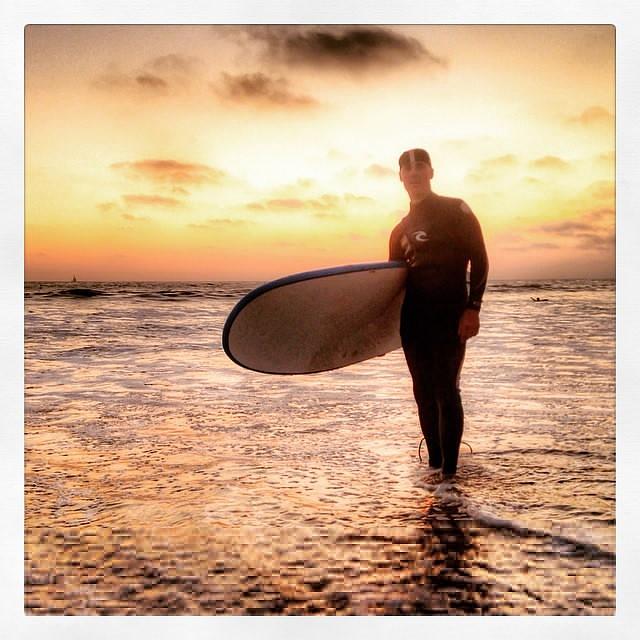 California Photograph - #surfer #venicebeach #california by Trek Kelly