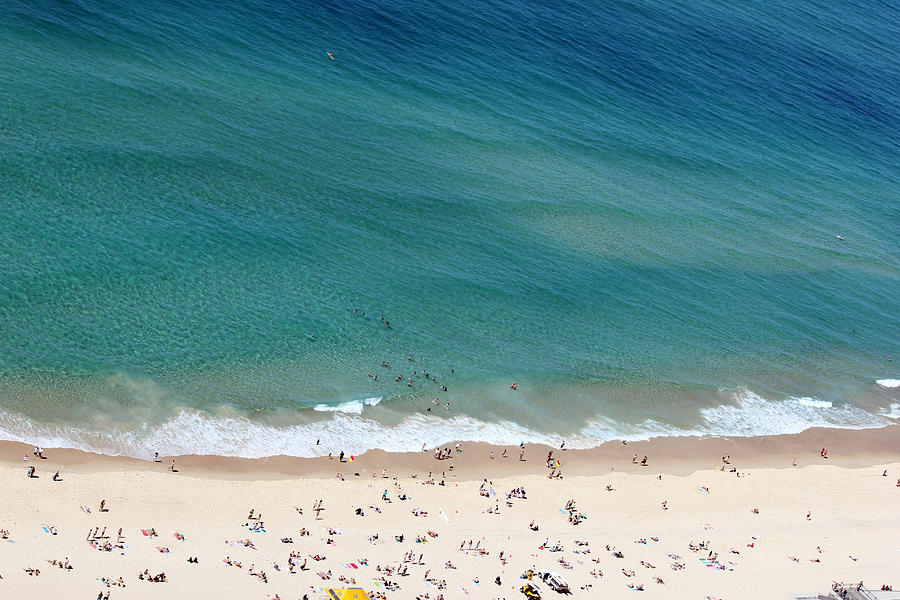 Paradise Photograph - Surfers Paradise Beach  by James  Wasdell