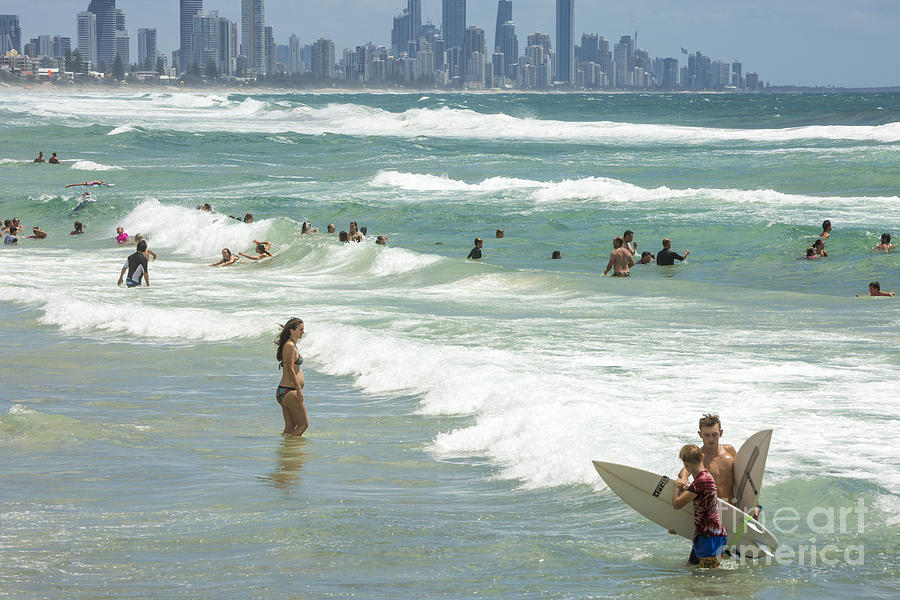 Surfers Paradise Gold Coast Australia Photograph By Martin Berry Fine Art America