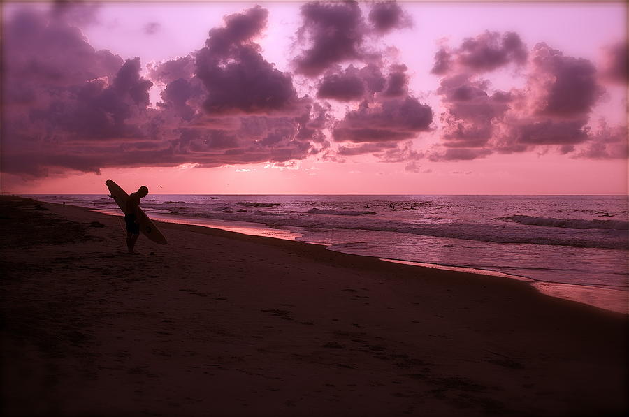 Beach Photograph - Surfers Prayer by Bonnes Eyes Fine Art Photography