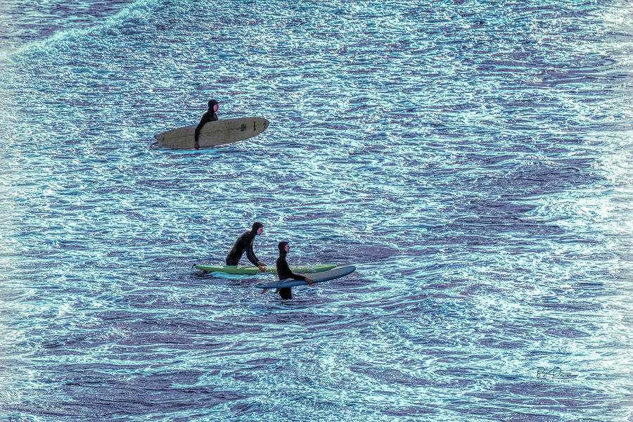 Surfers Ready Photograph by Bill Posner