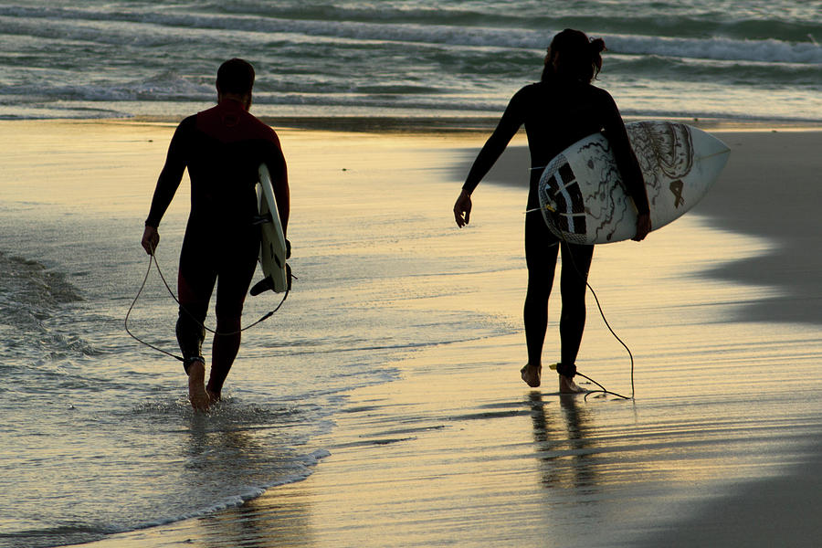 Summer Photograph - Surfers  by Stelios Kleanthous